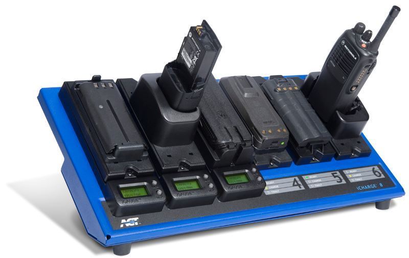 Single Desktop Charger for Harris XL-200P Radio – Waveband Communications