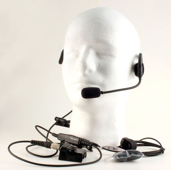 Harris P7100 Behind the Head Headset with Boom Mic