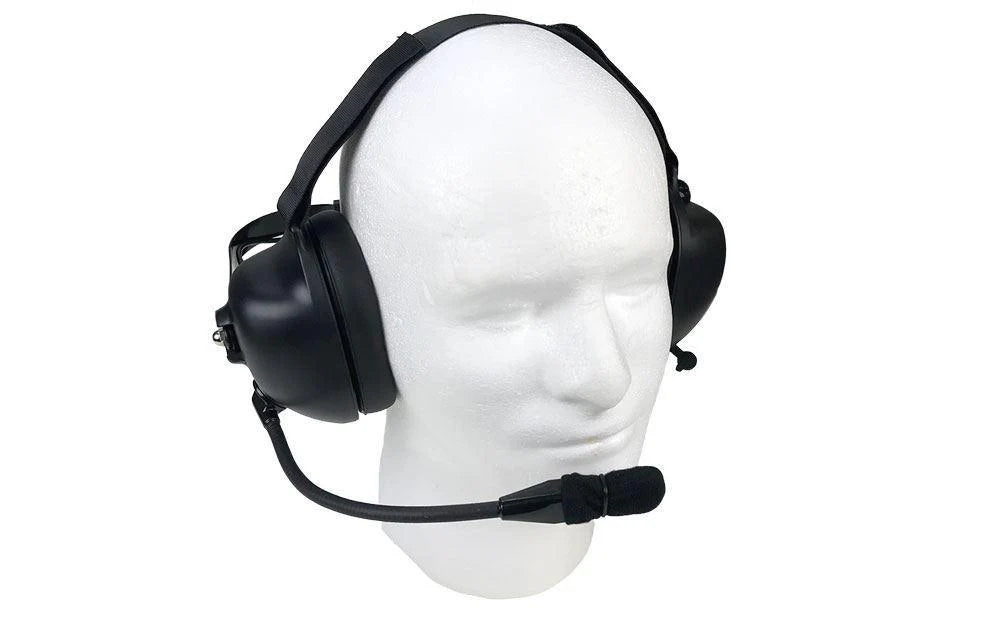 Dual Muff Headset for Kenwood TK-2200 & TK-3200