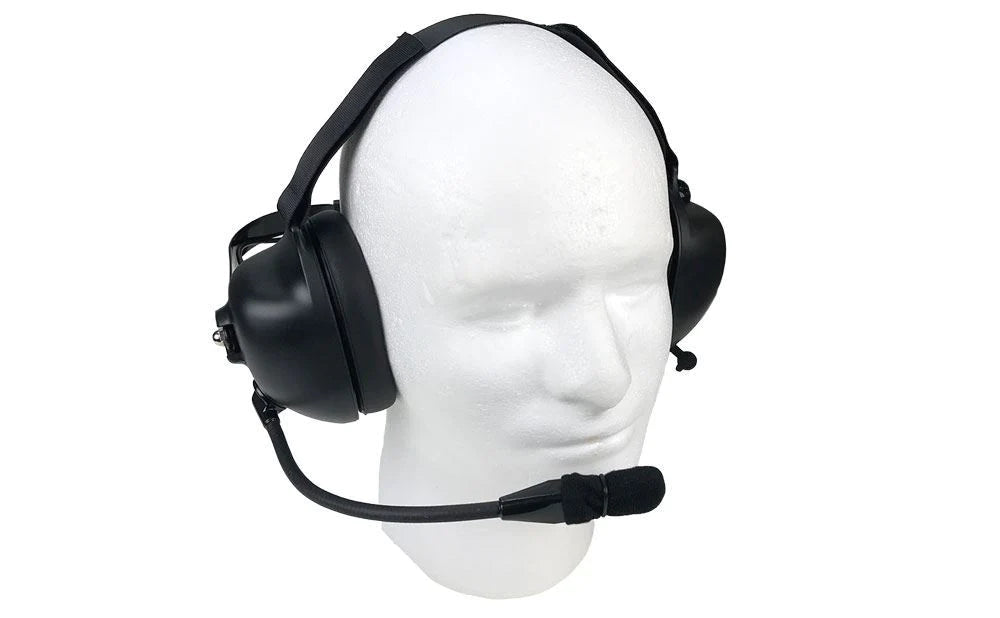 Noise Canceling Headset for Harris M/A-Com XG-100P, XL-185P, XL-200P