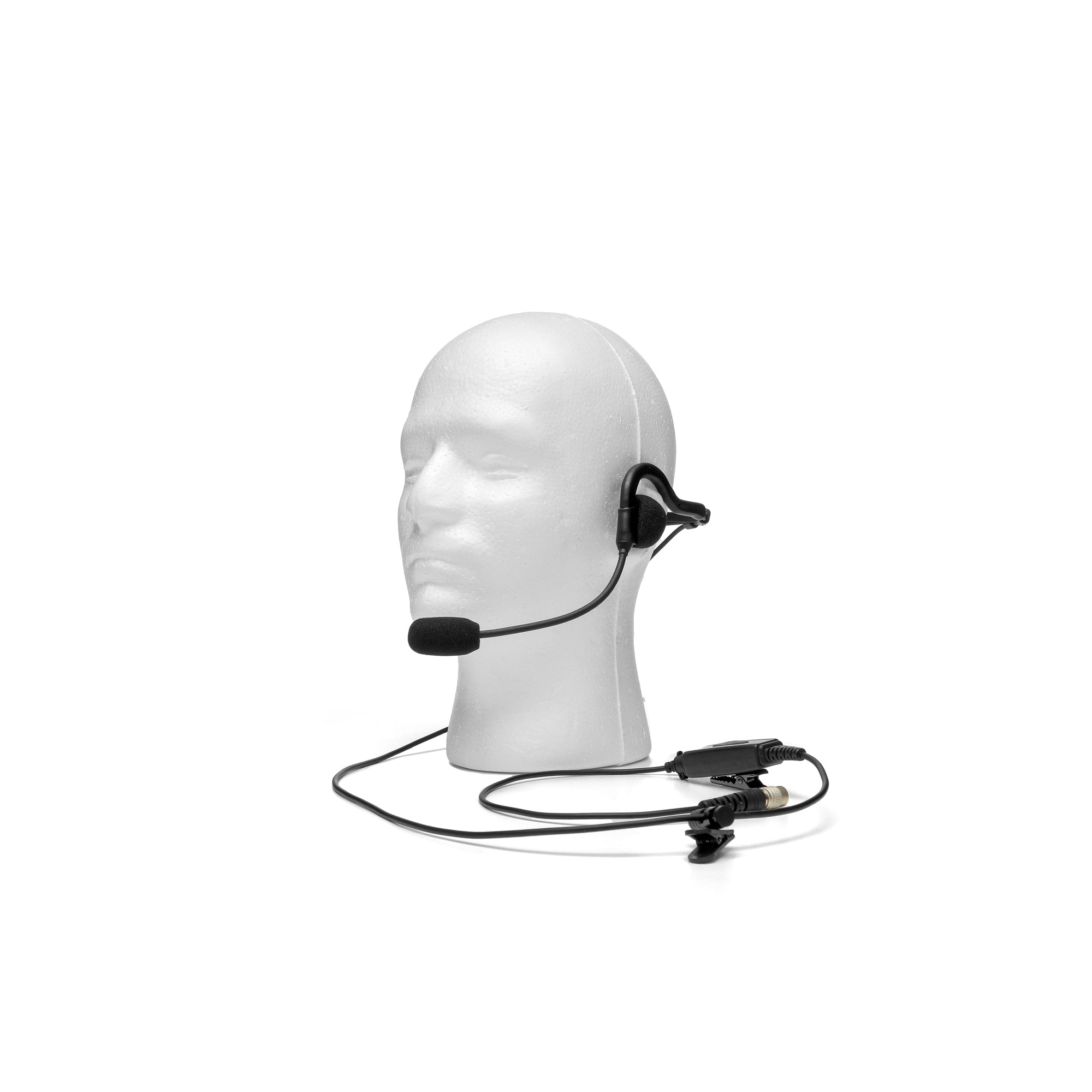 Lightweight Behind-the-Head Headset for Harris P7100, P5100 Series Radios