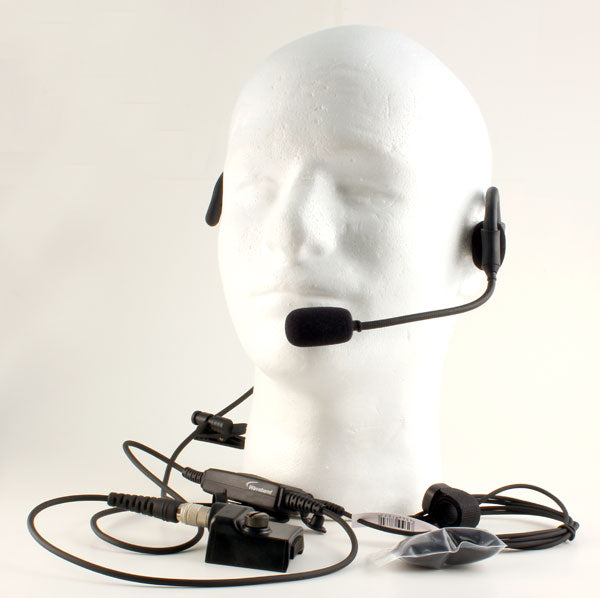 Lightweight Headset for Harris XL-45P with Hirose Connection